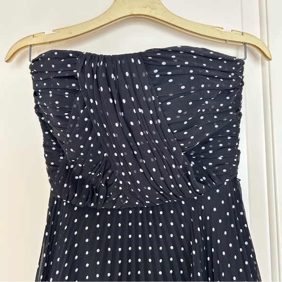Polka Dot Donna Morgan Dress - Picture 4 of 7